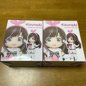 キズナアイ　フィギュア　２個セット 新品未使用　アイチャンネル　ＫizunaAI PUCHIEETE FIGURE 全1種　