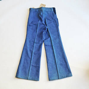 2291 Showa Retro soft Denim распорка ji- хлеб 140. индиго голубой бок резина weather кок товары долгосрочного хранения не использовался Denim 