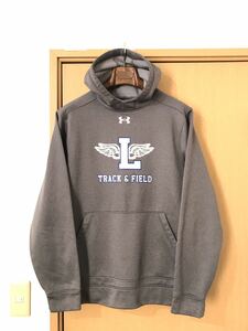 Импортная старая одежда ☆ Under Armour Under Armour ☆ Back Shate Sweat Parker Sport Wear Используемая одежда