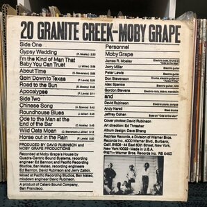 【 '71 US orig】LP★Moby Grape - 20 Granite Creek ☆洗浄済み☆の画像2