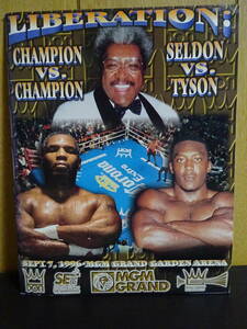  Mike * Thai son blues * cell Don pamphlet boxing MIKE TYSON BRUCE SELDON