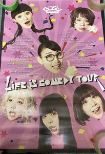 即決　未使用　BiSH ポスター　非売品　【LiFE iS COMEDY TOUR】WACK アイナ　チッチ　アユニ　モモコ　リンリン　ハシヤスメ