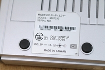 【NTT-ME】（MN7330）ADSLモデム内蔵ルーター　未チェック　管ざ7911_画像4