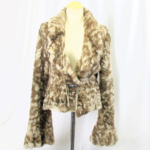 * fur nutria niting jacket real fur soft nutria *