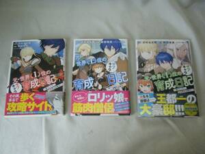 ★☆元・世界1位のサブキャラ育成日記　1巻.2巻.4巻　★中古品★