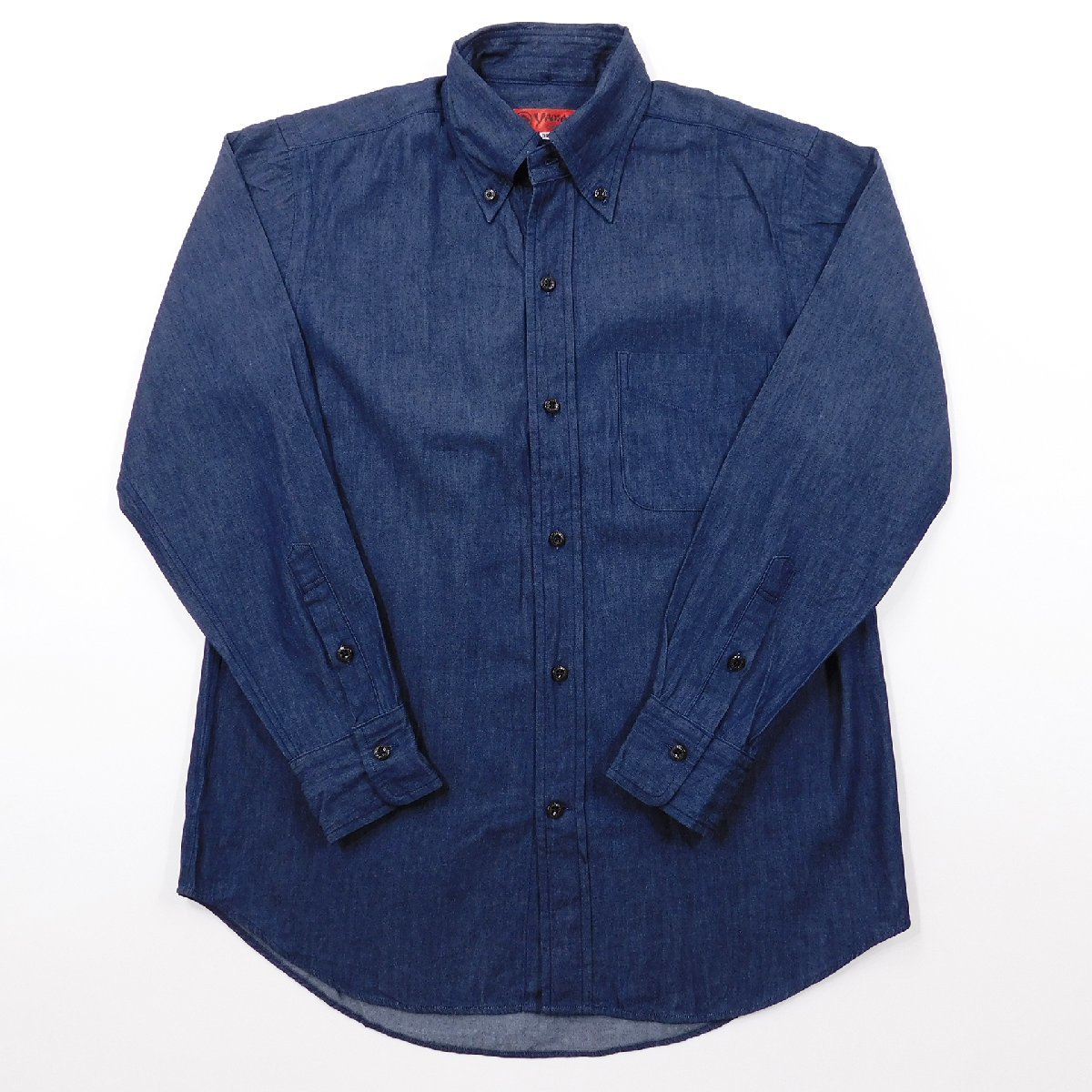 エヴィス evisu シャツ 半袖 プルオーバー M ボタンダウン BD www