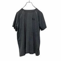 UNDER ARMOUR ロゴTシャツ ユース XLサイズ アンダーアーマー スポーツ 灰色 グレー 古着卸 アメリカ仕入れ a407-5992_画像1