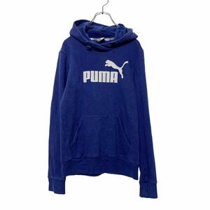 Puma Logo Sweat Parker S Size Puma Sports Navy Navy использовал США, купленные A408-5466