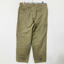 Dickies ワークパンツ W40 ディッキーズ ビッグサイズ ベージュ メキシコ製 古着卸 アメリカ仕入 b503-62_画像5