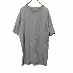 Champion 半袖 無地Tシャツ Mサイズ チャンピオン スポーツ 灰色 グレー 古着卸 アメリカ仕入れ a406-6172