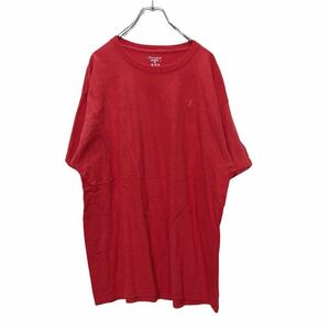 Champion 半袖 ロゴTシャツ XLサイズ ビッグサイズ チャンピオン スポーツ 赤 レッド 古着卸 アメリカ仕入れ a406-5791