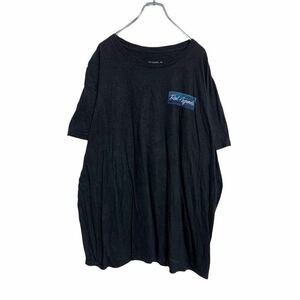 REEL LEGENDS 半袖 プリント Tシャツ 2XL ブラック 魚 ビッグサイズ 古着卸 アメリカ仕入れ a407-6149