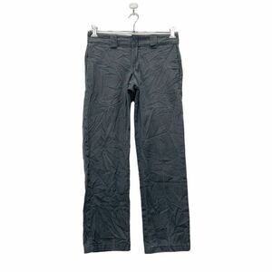 Dickies ワークパンツ W30 グレー ディッキーズ メキシコ製 スリムストレート ストリート 古着卸 アメリカ仕入れ b501-34