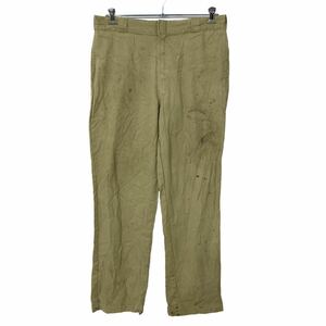 Dickies 874ワークパンツ W38 ディッキーズ オリジナルフィット ビッグサイズ ベージュ 古着卸 アメリカ仕入 b503-40