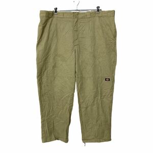 Dickies ワークパンツ W48 ディッキーズ ルーズフィット ベージュ 古着卸 アメリカ仕入 b503-58