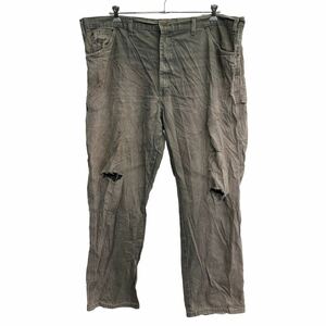 Dickies ワークパンツ W47 ディッキーズ ワークパンツ ビッグサイズ モス 古着卸 アメリカ仕入 2303-259