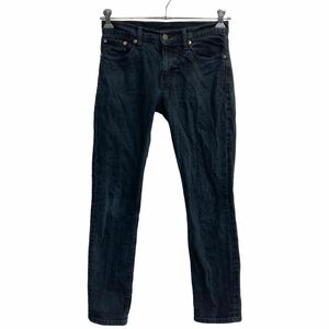 Levi's 511 デニムパンツ W29 リーバイス スキニー スリムフィット ブラック メキシコ製 古着卸 アメリカ仕入 2303-338