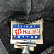 Hanes プリント パーカー S ブラック ヘインズ ストリート 古着卸 アメリカ仕入 a503-5380_画像7