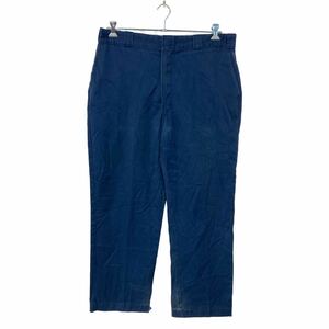 Dickies ワークパンツ W40 ディッキーズ ビッグサイズ ネイビー 古着卸 アメリカ仕入 b503-158