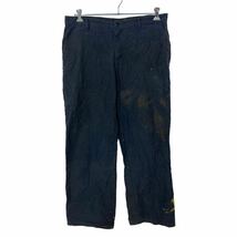 Dickies ワークパンツ W37 ディッキーズ ビッグサイズ ブラック 古着卸 アメリカ仕入 b503-153_画像1