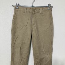 Dickies ワークパンツ W28 ディッキーズ ウィメンズ レディース ベージュ 古着卸 アメリカ仕入 b503-190_画像2