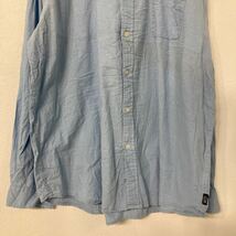 CHAPS 長袖シャツ XLサイズくらい チャップス ボタンダウンシャツ ライトブルー 古着卸 アメリカ仕入 a503-5974_画像3