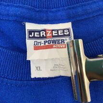 JERZEES 長袖 プリント Tシャツ XL ブルー ジャージーズ Lady Vikes バックプリント ロンT 古着卸 アメリカ仕入 a503-5845_画像8