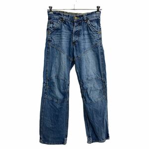 G-STAR RAW デニムパンツ W32 ジースターロウ ボタンフライ ブルー 古着卸 アメリカ仕入 2303-709