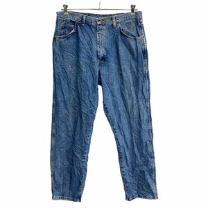 Wrangler デニムパンツ W38 ラングラー ビッグサイズ ブルー USA製 古着卸 アメリカ仕入 2303-757