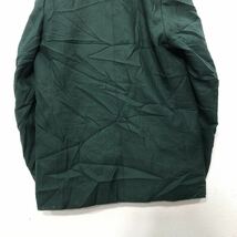 スクールジャケット Lサイズ位 テーラードジャケット ウィメンズ 緑 グリーン 古着卸 アメリカ仕入れ a403-5395_画像7
