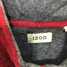 IZOD フリースジャケット XXLサイズ ビッグサイズ アイゾット 赤 レッド 古着卸 アメリカ仕入れ a410-5182_画像8