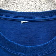 UNDER ARMOUR 半袖 プリントTシャツ XLサイズ位 ビッグサイズ アンダーアーマー スポーツ 青 ブルー 古着卸 アメリカ仕入れ a406-5675_画像4