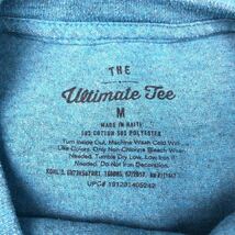 THE Ultimate Tee 長袖 プリント Tシャツ ユースサイズ M 150～ くすみブルー ホワイト ゲーム ロンT 古着卸 アメリカ仕入 a503-6453_画像7