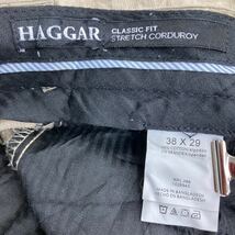 HAGGAR コーデュロイパンツ W38 ハガー クラシックフィット ビッグサイズ ベージュ 古着卸 アメリカ仕入 2303-948_画像8