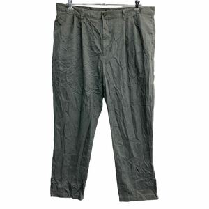 DOCKERS チノパン W42 ドッカーズ タックパンツ ビッグサイズ グレー 古着卸 アメリカ仕入 2303-1022