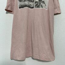 半袖 プリント Tシャツ L ピンク くすみピンク summer 古着卸 アメリカ仕入 a503-7276_画像3