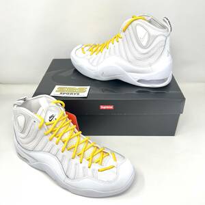 [ бесплатная доставка 27.5cm] Supreme NIKE AIR BAKIN White Nike воздушный Bay gold Деннис удилище man DX3292-100