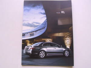 ACURA Acura RL 2009 year of model USA catalog 