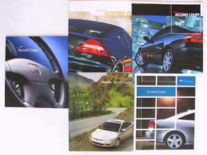  Honda Accord coupe 2001-2006 year of model USA catalog 