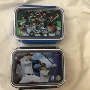 送料込：大谷翔平＆北海道日本ハムファイターズ　ランチボックス2種類1セット（匿名配送）