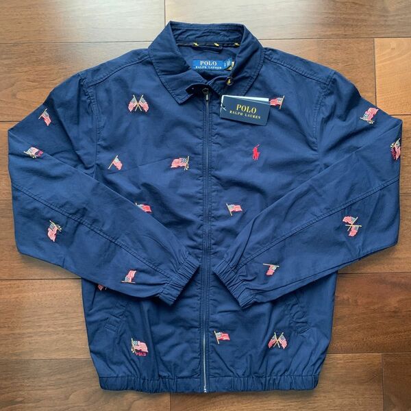 POLO RALPH LAUREN ラルフローレン スイングトップ S ネイビー