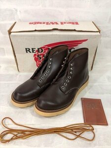 RED WING Irish Setter 08160 レッドウィング 98年製 犬タグ ガラスレザー コレクテッドグレイン ブーツ SIZE:US7D MH632023032102