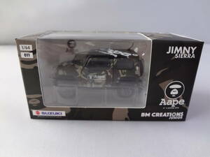 BM CREATIONS JUNIOR　POP RACE　1/64　Suzuki Jimny SIERRA JB74 2018 X Aape　RHD　スズキ ジムニー シエラ　エイプ　②