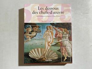 Les dessous des chefs-d'oeuvre / 2005年 taschen 洋書 西洋美術 名作の裏側 2冊セット 函入り