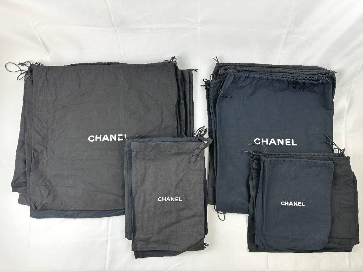 ト送料込 【未使用】CHANEL 保存袋 サイズ32 × 20 cm 2枚セット - 通販