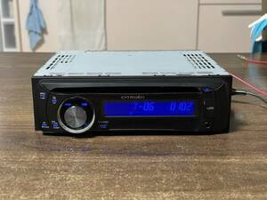 即決中古□シトロエン純正1DIN CD/USB/AUXデッキ DEH-P2097ZC 動作確認済み C4などに HP2097