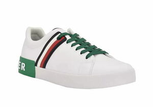 完売!!　新作　日本未発売　Tommy Hilfiger Ramus Stripe Lace-Up Sneakers　本物をお届け!!