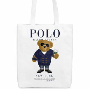 2024完売　US正規　日本未発売　Polo Ralph Lauren Canvas Tote Bag　本物をお届け！