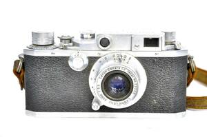 レア品 1952年 キャノンIIIA ビンテージフィルムカメラ シリアル＃145248 Canon Camera Company Inc. Canon50mmレンズf:3.5 ＃22005 IWS503