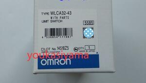 新品未使用 OMRON/オムロン 二回路リミットスイッチ フォークレバーロック形スイッチ WLCA32-43 